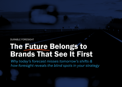 The Future Belongs to Brands That See It First
